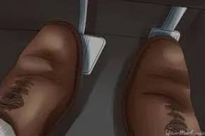 Gas and Brake Illustration