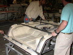 RTM Monaco Mold Build