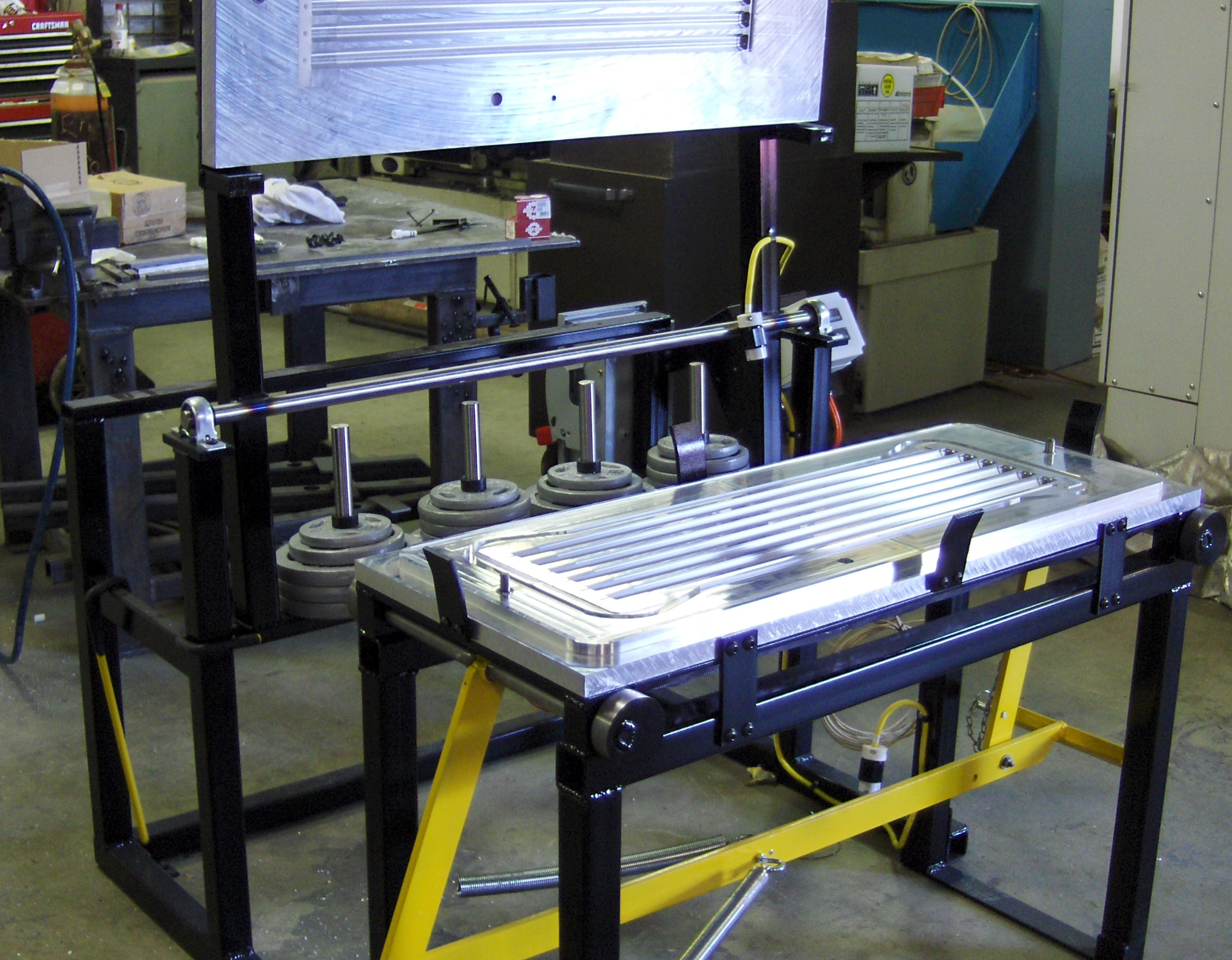 RTM Aluminium Tool with Built-in Lift