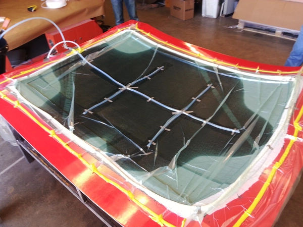 VARTM Tooling Using Vacuum Bag