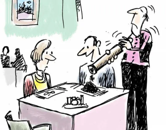 Just Say When Cartoon Demonstration